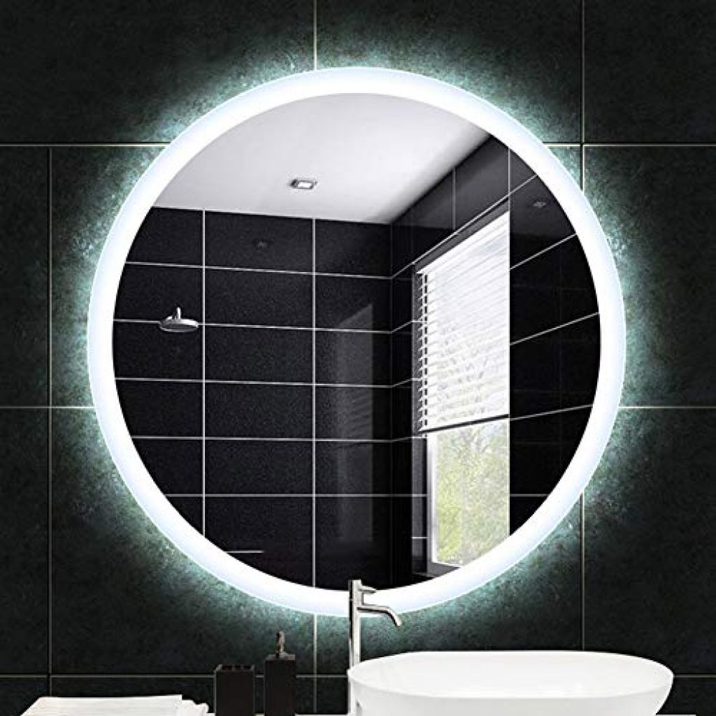 Espejo De Ba O Inteligente Espejo De Maquillaje Led Iluminado Redondo Ismart Mirror