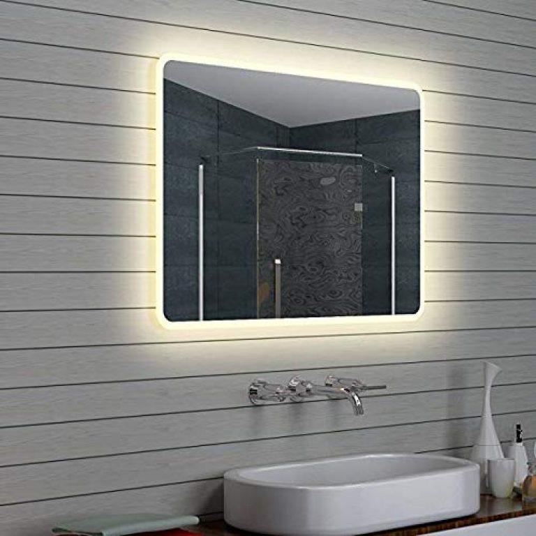 Espejo Inteligente Pantalla táctil Led baño Espejo Colgante de Pared