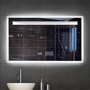 Espejo Inteligente Pantalla táctil Led baño Espejo Colgante de Pared
