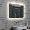 Espejo Inteligente Pantalla táctil Led baño Espejo Colgante de Pared Baño