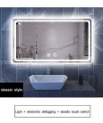 HELIn Espejo de baño Inteligente montado en la Pared Iluminado con luz LED